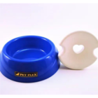 Bebedouro Para Cães De Pelo Longo Pet Flex - Azul Azul