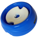 Bebedouro Para Cães De Pelo Longo Pet Flex - Azul Azul