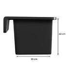 Bebedouro Para Gado 25 Litros Preto - Gplas