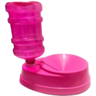 Bebedouro Pet Dosador Automático 1 Litro Cor Rosa