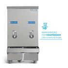 Bebedouro Purificador Industrial Blue Bancada 2 Torneiras Nat