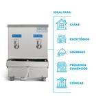 Bebedouro Purificador Industrial Blue Bancada 2 Torneiras Nat