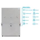 Bebedouro Purificador Industrial Blue Coluna 3 Torneiras Natu