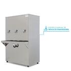 Bebedouro Purificador Industrial Blue Coluna 3 Torneiras Natu