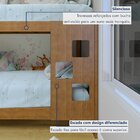 Beliche 100% Mdf Com Prateleira Vegas Ypê