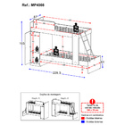 Beliche 1 Porta Havana Multimóveis Preto
