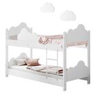 Beliche Ayla Branco Com 2 Luminárias Sonhos De Luz