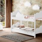 Beliche Ayla Branco Com Colchão