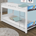 Beliche Baixa Adesivada Astronauta com Colchões