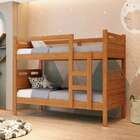 Beliche Bicama Solteiro Vira 2 Camas Jaspe 100% Mdf Proteção