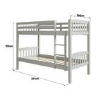 Beliche Bipartido Madeira Maciça Para Colchões 188x88cm Aria