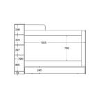 Beliche Cama Auxiliar Ditália Treliche Cm-15 Preto