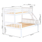 Beliche Cama Casal Madeira Macica Branco Mobilistore