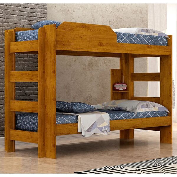 Beliche Cama Smart Salleto Móveis Cedro Cestaplus