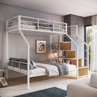 Beliche Casal/ Solteiro Com Escada Na Lateral Preto Stuart Br