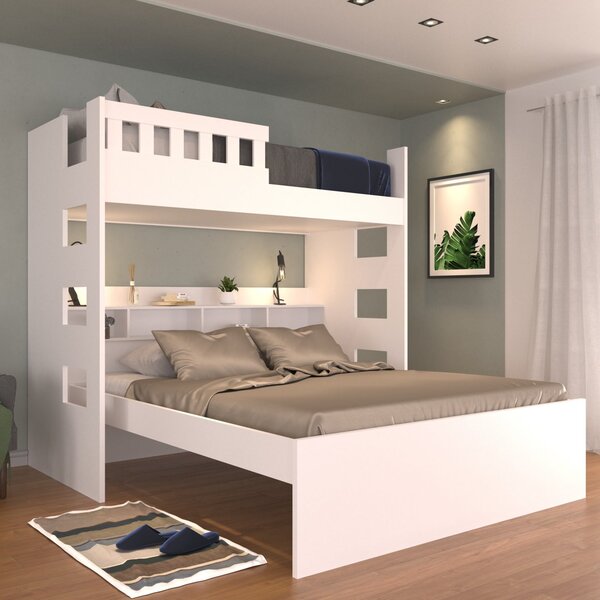 Beliche Casal Com Nichos E Grade De Proteção U233536 Foscarin