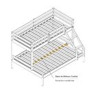 Beliche Casal/solteiro Slim Com 02 Gavetas Madeira Maciça Bra