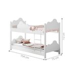 Beliche Colchão Juvenil Aurora Branco