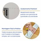 Beliche Com Armário 2 Portas 4 Nichos 1 Mesa De Apoio 1 Gavet