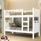 Beliche Com Barras Laterais De Mdf Jaspe Branco Fênix