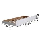 Beliche Com Cama Auxiliar 160x114 Tebar