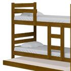 Beliche Com Cama Auxiliar Em Madeira Maciça Imbuia Bahia Nema