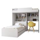 Beliche Com Escrivaninha Branca Officce New Santos Andirá