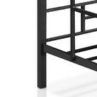 Beliche De Aço Solteiro Reforçada Pelaio Meg Preta