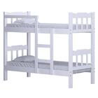 Beliche De Madeira Branca Solteiro Pérola