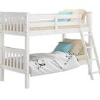 Beliche De Madeira Escada Até O Chão Branco Lavado - Piratini