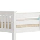 Beliche De Madeira Escada Até O Chão Branco Lavado - Piratini