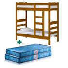 Beliche De Madeira Maciça Alta Solteiro Life Imbuia Nemargi C