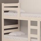 Beliche De Madeira Maciça Branco Lavado Bahia Nemargi