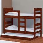 Beliche De Madeira Maciça Castanho Com Auxiliar Robusta Nemar