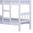 Beliche De Madeira Macica Resistente Branca