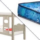 Beliche De Solteiro Ártico Sevilha Carmolar Com Colchão Gazin