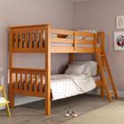 Beliche De Solteiro Madeira Maciça Para Colchão 88 X 188 Cm M