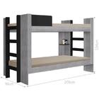 Beliche Dijon - Cinza e Preto