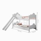 Beliche Ecantada Com Escorregador Ivete Branco