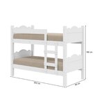 Beliche Em Mdf 202cm X 160cm Pequim Branco