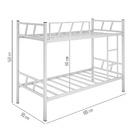 Beliche Estilo Indutrial Solteiro Branco