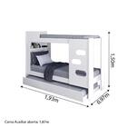 Beliche Floripa Para Colchão 0,88m Com Nicho Organizador J&a