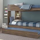 Beliche Indy Com Cama Auxiliar Café Wood