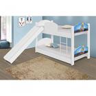 Beliche Infantil Astronauta Com Escorregador E Colchões