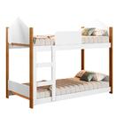 Beliche Infantil Casinha Branca Magia Gabrielli Móveis