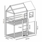 Beliche Infantil Casinha Janelinha  Limonada Rosa