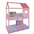 Beliche Infantil Casinha Janelinha  Limonada Rosa