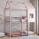 Beliche Infantil Casinha Janelinha  Limonada Rosa