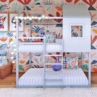 Beliche Infantil Casinha Janelinha  Prata Fina