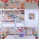 Beliche Infantil Casinha Janelinha  Prata Fina